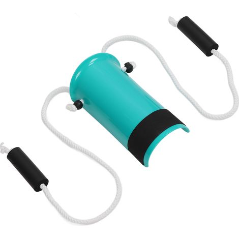 Aide à l'Enfilage des Chaussettes pour Seniors et Femmes Enceintes - Bleu Cyan (1/5)