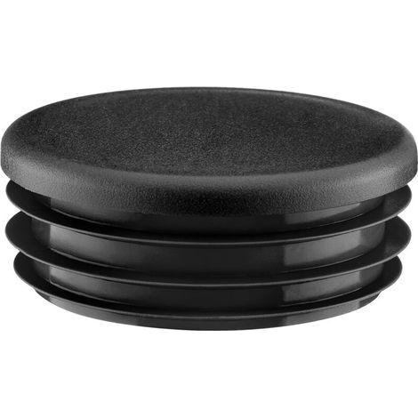 Lot de 10 capuchons ronds 42 mm en plastique PE – Protection meubles et sols – Diamètre intérieur 40 mm – Épaisseur 5 mm (1/5)