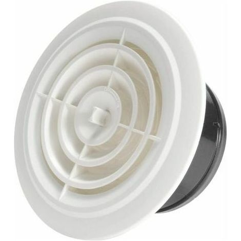 100mm Grille de Ventilation Ajustable Aération d'Air Ronde (1/5)