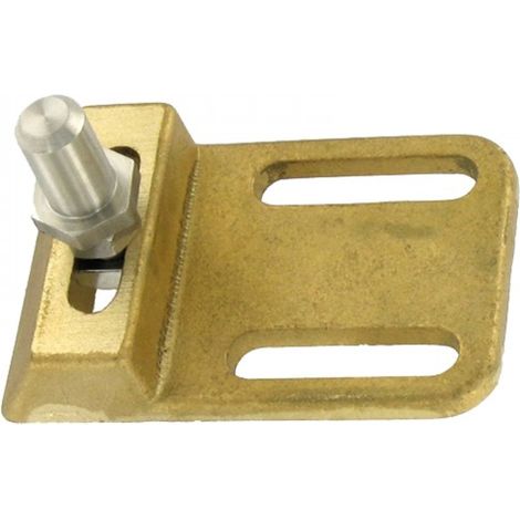 Crapaudine de portail réglable - pivot Ø12 mm – cupro-aluminium - TIRARD