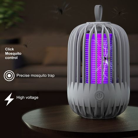 Lampe anti-moustique domestique électrique Zapper veilleuse piège Portable tuant les mouches pour une utilisation intérieure et extérieure (1/5)
