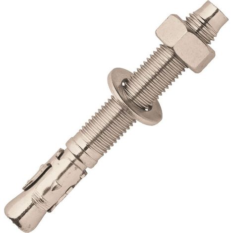 Scell-It - 50 Bulloni di ancoraggio in acciaio inox A4 M10 x 120 mm - A4-BZ2-10X120