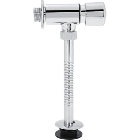 Robinet de Chasse D'urinoir Robinet de Chasse D'urinoir en Alliage de Zinc Durable, Robinet de Chasse de Placard, Adaptateur en T de Bidet en Métal avec Robinet D'arrêt, Conception Renforcée de Fibres (1/5)