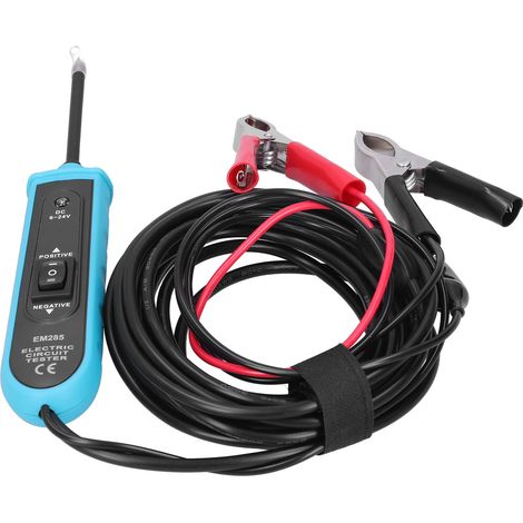 EM285 6–24 V DC Kfz-Elektriktester, Überlastschutz, abnehmbare Prüfspitze (1/5)