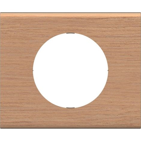 Legrand Céliane Placa de acabado de roble para interruptor (1/2)