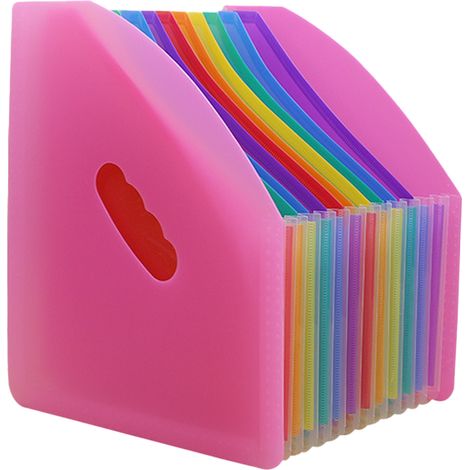 Classeur À Accordion - Classeur De Documents A4 Avec Séparateurs Intérieurs - Organiseur Extensible Pour Bureau École Maison - 1 Pièce (1/5)