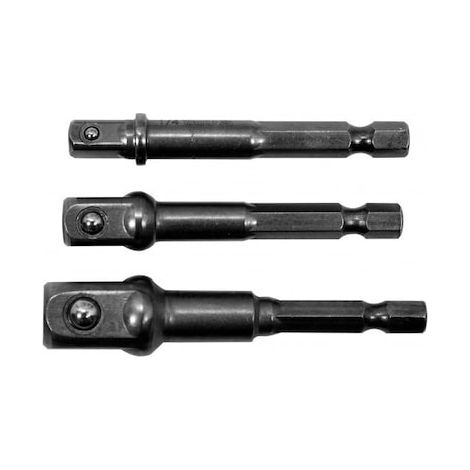 Jeu de 3 adaptateurs, Yato, 1/2", 1/4", 3/8" (1/3)