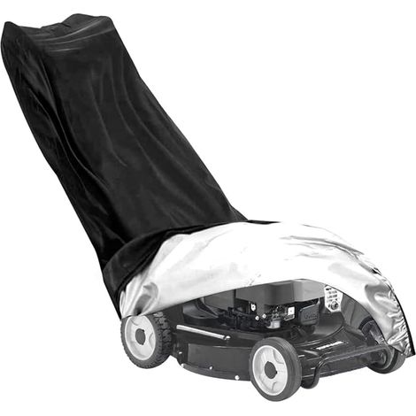 Housse de Tondeuse à Gazon - Polyester Oxford 210D - Imperméable, Anti-poussière, Toutes Saisons, Protection UV (193 x 64 x 112 cm) (1/5)