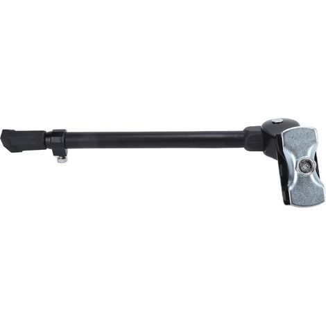 Support vélo ajustable en aluminium pour VTT et route 24-27 pouces, couleur noire (1/5)