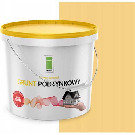 Grundierung für Silikonputz für Fassaden, hellgelb, 15 kg