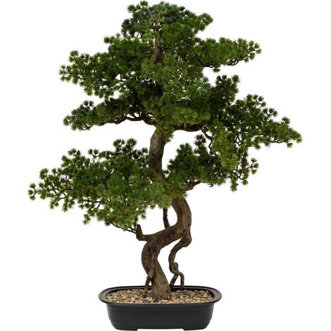 Bonsai artificiale polin in vaso di ceramica h86cm - Atmosphera créateur d'intérieur (1/3)