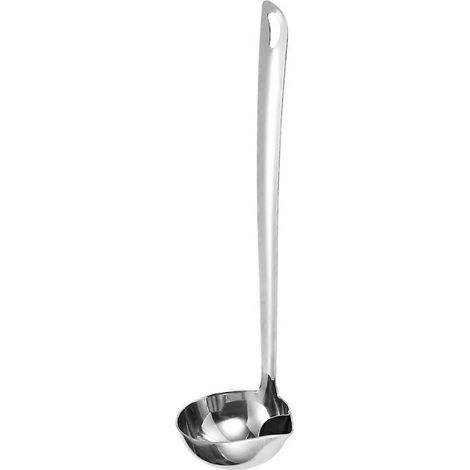Cuillère à Huile et Soupe à Manche Long, Passoire de Cuisine, Écumoire pour Séparation (1/4)