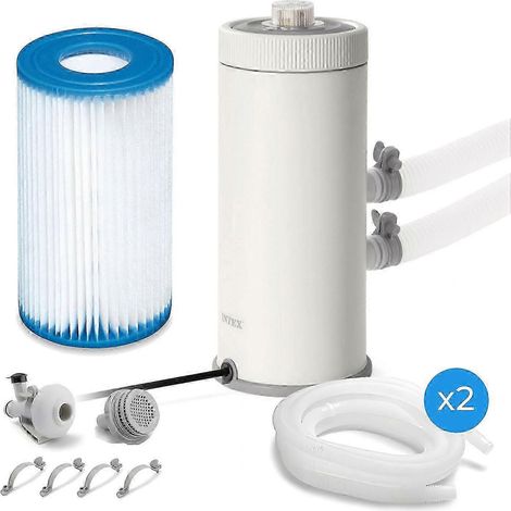 Poolfilterpump 2006L/h filter installationstillbehör INTEX 26604 (1/5)