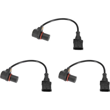 Capteur de position d'angle de vilebrequin 3X compatible avec Mazda 0281002729 WE01-18-221 WE01-18-221A (1/5)