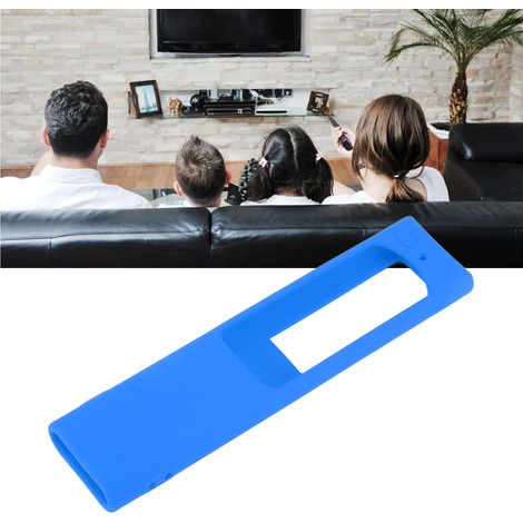 Étui de protection pour télécommande à chargement solaire Samsung TV BN59, étui de rangement en silicone souple, bleu (1/5)