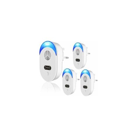 Ultraschall-Schädlingsbekämpfer, leistungsstarkes Mäuseabwehrgerät, Steckdosen-Schädlingsbekämpfer, ideal gegen Mäuse, Ratten, Mücken, Kakerlaken, Motten und Ameisen. (1/5)