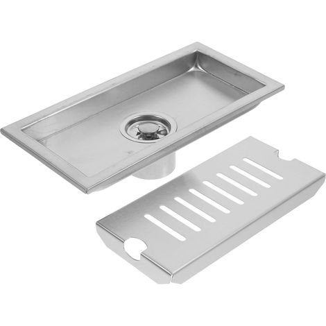 Bouchon de douche en acier inoxydable avec filtre et (1/5)