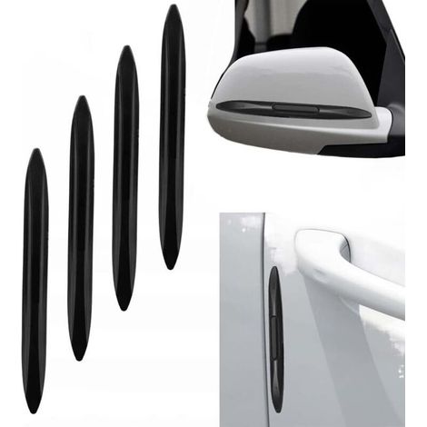 CSPARKV 4 Pièces Voiture Angle Porte Protéger Autocollant,Bandes de Protection de Bord pour Voiture Anti Collision et Anti frottement Non Marquant Protection Portiere Voiture Bord Voiture Autocolant (1/2)