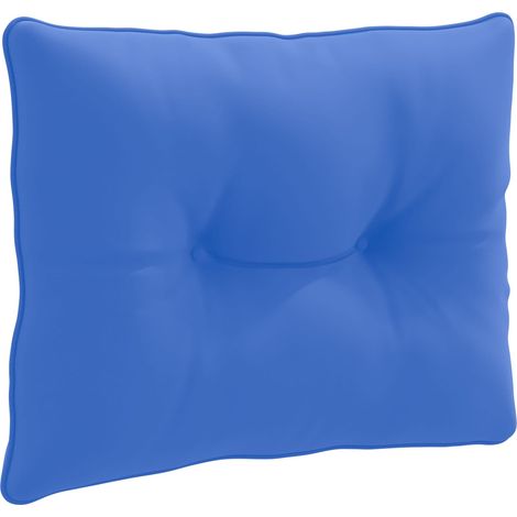 Coussin de chaise PUTTEN - 60 × 40 × 10 cm - bleu royal - 100 % polyester (1/5)