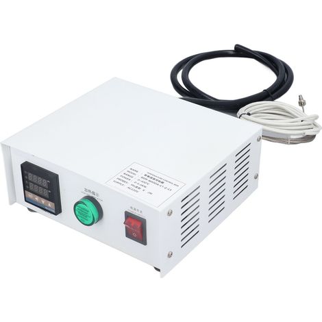 Thermostat numérique en acier inoxydable avec régulateur de température PID pour petits réservoirs d'eau AC220V2. (1/5)