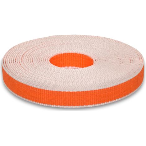 Sangle pour volet roulant en polypropylène, 22 mm, 7,5 m, orange (1/5)