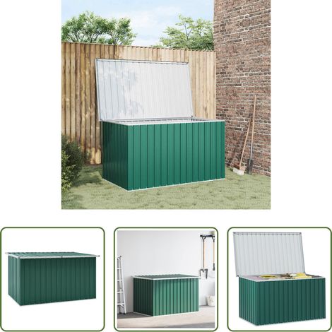 Rangement extérieur - Boîte de rangement de jardin Vert 171x99x93 cm (1/5)