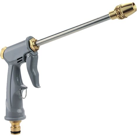 Kit Arrosage - Tuyau Extensible 20 M - Tête Orientable Pour Brouillard À Jet - Brosse De Lavage Et Sac De Rangement - Pour Jardin Et Voiture - 1 Pièce (1/5)