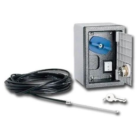 Came – Boîtier de sécurité 1H3000 – Accessoire motorisation portail – Déverrouillage par cordon – Longueur cordon 5 mètres