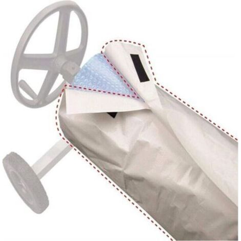 Bâche en rouleau pour piscine – Couverture solaire isolante, étanche et anti-UV, protection hivernale et estivale, facile à installer et ranger (1/5)