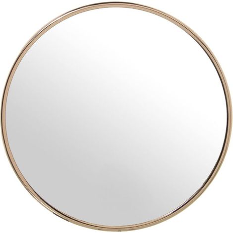 Petit miroir de maquillage avec ventouse, miroir de voyage grossissant 30X pour le maquillage de voyage, doré (1/4)