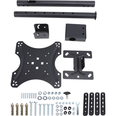 Support TV Plafond Orientable Hauteur Réglable Compatible Plupart Téléviseurs à Écran Plat Domestique Bars Restaurants Salles de Sport Écoles DN04 (1/5)