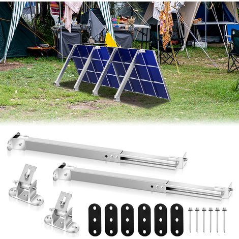 Halterung für Solarpanel Photovoltaik Solarmodul 0°- 60° Aufständerung