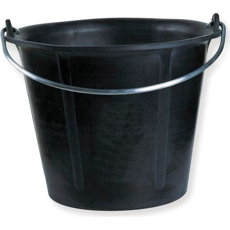 Cubo de albañil MONDELIN de polietileno negro de 20 l MONDELIN