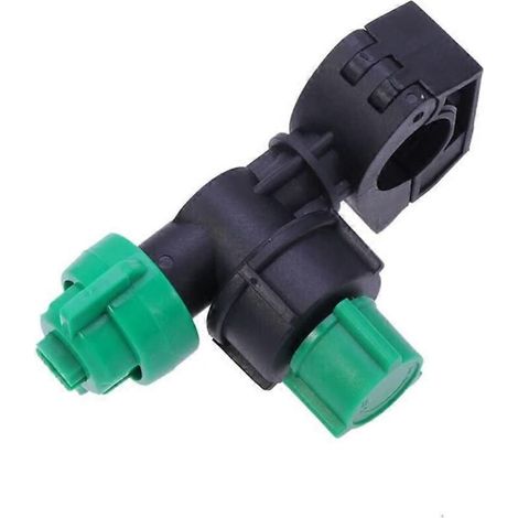 Adjustable Garden Hose Nozzle with Secure Clamp Attachment for Flow Garden Watering