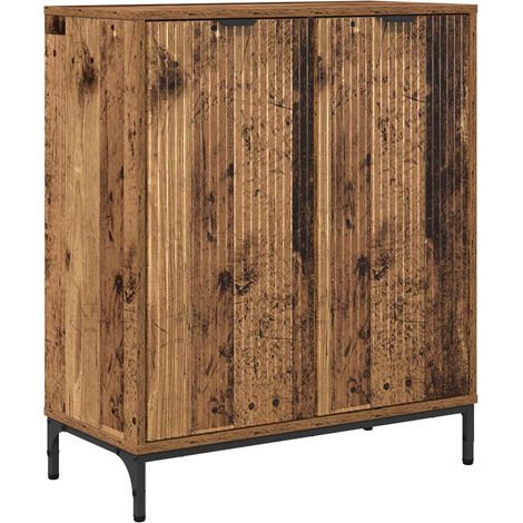 Aparador Madera vieja 69,5 x 33 x 82 cm Madera de ingeniería vidaXL (1/5)