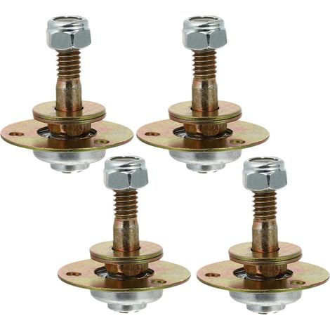 Kits de 4 Vis de Roulement en Fer pour Fauteuil à Bascule, Pièce de Rechange Haute Précision, Diamètre M8x55mm, pour Meubles et Fauteuils Balancelle (1/5)