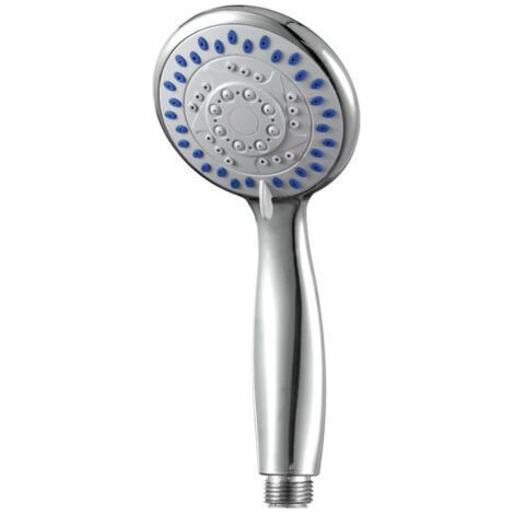 ALLIANDISPommeau de douche universel anticalcaire chromé grande fonction (1/5)