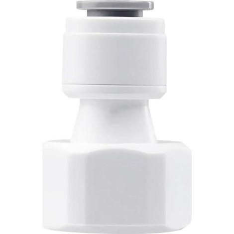 Kit di raccordo per filtro dell'acqua, filettatura femmina da 1/2" a raccordo rapido da 5/16" (connettore a innesto), per frigoriferi e sistemi ad osmosi inversa