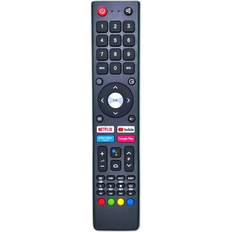 Télécommande de rechange pour CHiQ/Changhong U55H7A U43H7A L32H7S L40H7S L43H7S U43H7S U58H7S U50H7SX