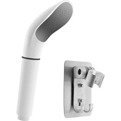 (Support inclus) Pommeau de douche Boost, conçu pour les basses pressions d'eau, accessoire de salle de bain. (1/5)