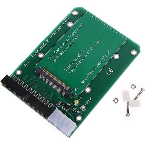 1,8" Micro-IDE auf 3,5" 50-Pin auf 40-Pin IDE Adapterplatine für Toshiba (1/5)
