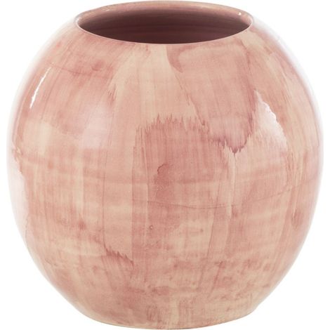 Cache-Pot en Céramique "Pinky Perfect" 24cm Rose (1/5)