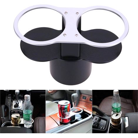 Porte-gobelet de voiture, porte-bouteille, support double porte-gobelet, porte-gobelets en plastique pour voiture (1/5)