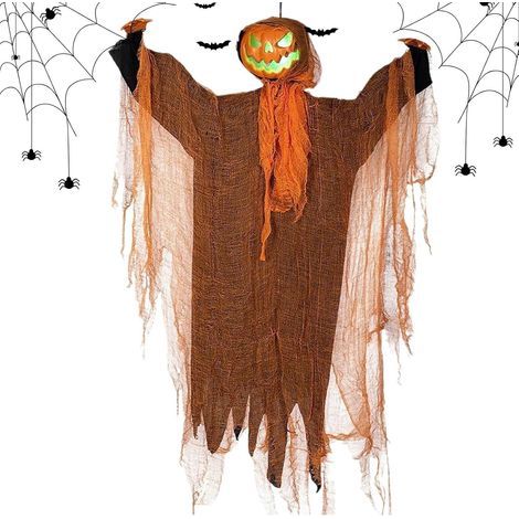 fantôme extérieure Halloween Gruselige Kürbis Geist Ornement (1/5)