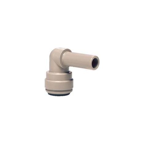 Raccord coudé PF3/8" x tube 3/8"
