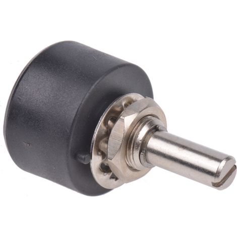 Potentiomètre Rotatif RS PRO, 10O max, Ø axe 6,35 mm, Montage panneau ( Prix pour 1 ) (1/3)