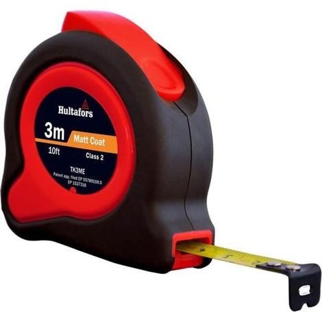 Hultafors 367013 TKC3ME Tuf-Lok Pocket Tape 3m/10ft (Width 13mm) HUL367013