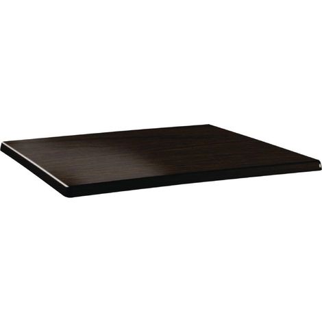 Plateau de Table Rectangulaire 120x 80cm Wengé - Topalit