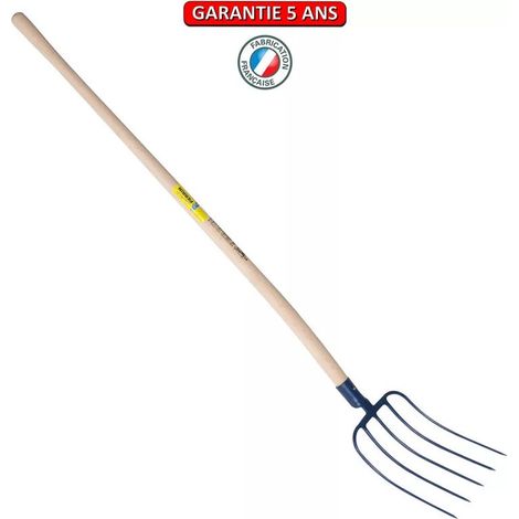 5-zinkige Mistgabel mit Apfelstiel, 29 cm OUTILS PERRIN
