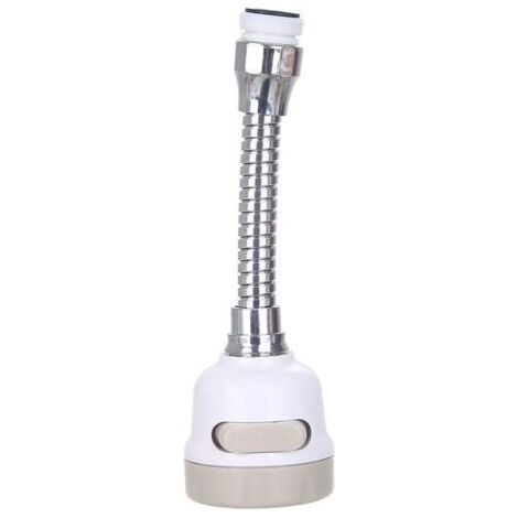 Economie D'eau Embout De Filtre 360 Degrés,3 Modes Réglable Douche Tête Filtre Pulvérisateur Pour Cuisine Salle De Bain (Allonger) (1/4)